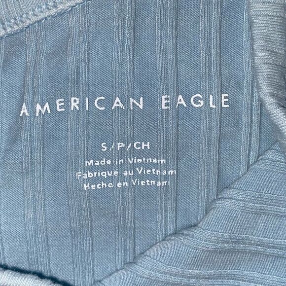 American Eagle Outfitters Ribbed One Shoulder Tank Top Size S - Picture 3 of 3